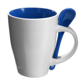 Coffee Mugs with Spoons